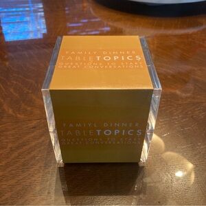 MISPRINTED Table Topics Family Dinner trivia game